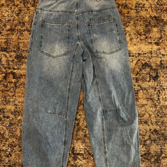 Women’s barrel jeans with Drawstring - Picture 6 of 6